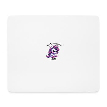 Before you ask: No - Mouse Pad (horizontal) - white - Front