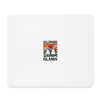 Galapagos Islands - Mouse Pad (horizontal) - white - Front