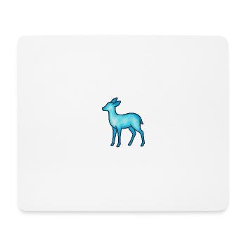Soul Animal and Guardian Being: Doe - Mouse Pad (horizontal) - white - Front