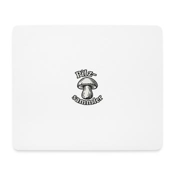 Motif de collection de champignons - Tapis de souris (format paysage) - blanc - Devant