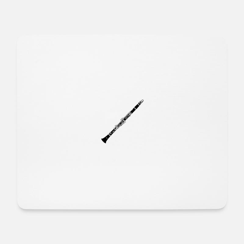 clarinet - Mouse Pad (horizontal) - white