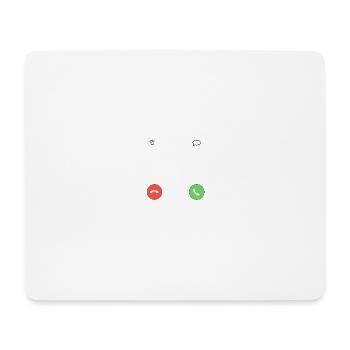 Call - Mouse Pad (horizontal) - white - Front