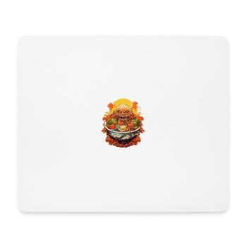 Ramen Monster - Mouse Pad (horizontal) - white - Front