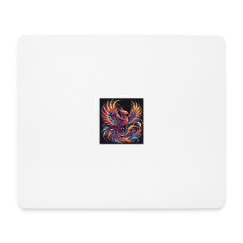 Erhebe dich wie der Phönix aus der Asche - Mousepad (Querformat) - Weiß - Vorne