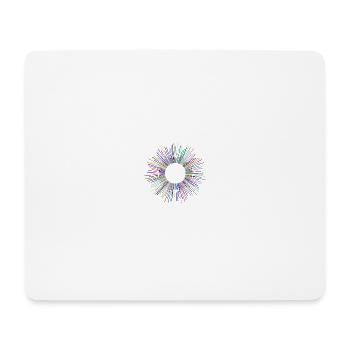 Abstrakt - Mousepad (Querformat) - Weiß - Vorne