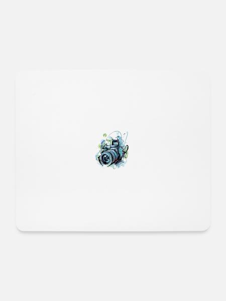 Urban Burst Camera - Mouse Pad (horizontal) - white