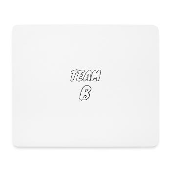 Team Team Mannschaft Sport Groupe Club B - Tapis de souris (format paysage) - blanc - Devant
