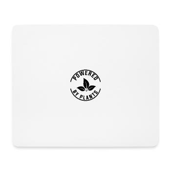 Vegan Plant Based Gesundheit Heilung Detox - Mousepad (Querformat) - Weiß - Vorne