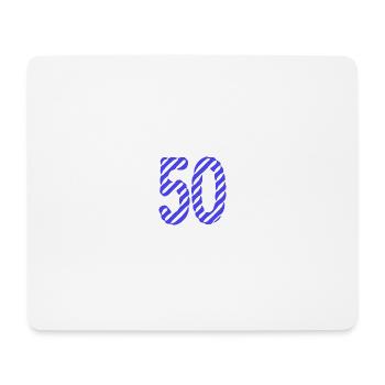 50. 50 YEARS. 50th ANNIVERSARY. 50TH ANNIVERSARY. - Mouse Pad (horizontal) - white - Front