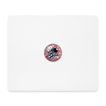 Exploring the Space - Mouse Pad (horizontal) - white - Front