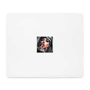 Fuck u - Mousepad (Querformat) - Weiß - Vorne