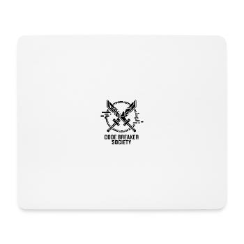 Société des Décodeurs - Mousepad (Querformat) - Weiß - Vorne
