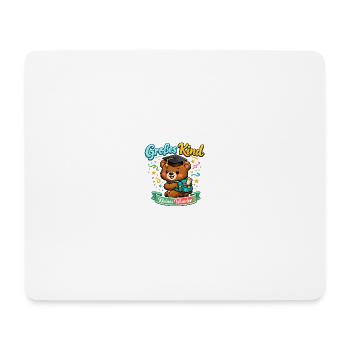 Kleines Wunder Bär Abschluss - Mousepad (Querformat) - Weiß - Vorne
