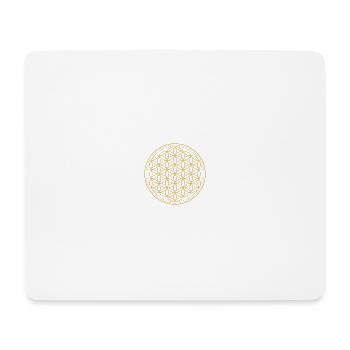 flower of Life - Mouse Pad (horizontal) - white - Front