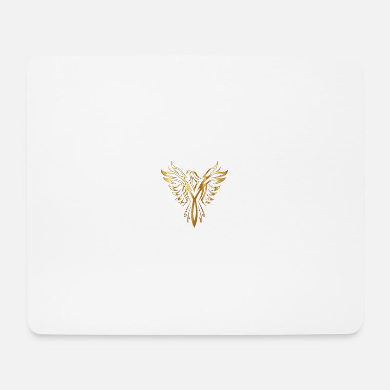 phoenix - Mousepad (Querformat) - Weiß