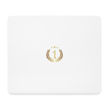 For the number 1 - Mouse Pad (horizontal) - white - Front