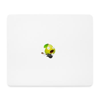 Birne - Mousepad (Querformat) - Weiß - Vorne