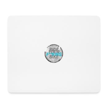 MTB - Mousepad (Querformat) - Weiß - Vorne