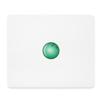 Bowling - Mousepad (Querformat) - Weiß - Vorne