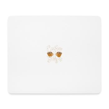 Coffee day - Mouse Pad (horizontal) - white - Front