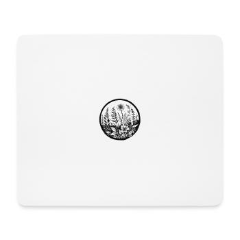 Splendeur botanique - Tapis de souris (format paysage) - blanc - Devant