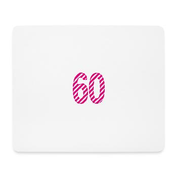 JAHRESTAG. ALLES GUTE ZUM GEBURTSTAG. ALLES GUTE ZUM GEBURTSTAG. - Mousepad (Querformat) - Weiß - Vorne
