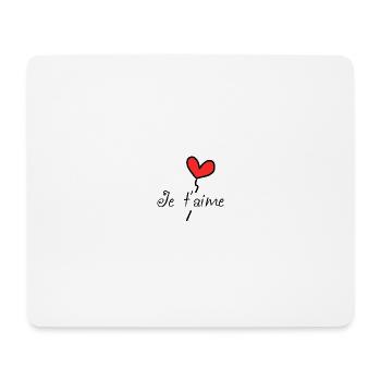 DAD. FATHER'S DAY. HAPPY FATHER'S DAY. HAPPY BIRTHDAY. - Mouse Pad (horizontal) - white - Front