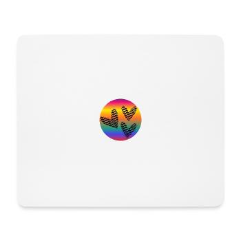 HERZ. VIELEN DANK. GELIEBTE. MEISTER. DANKE HERRIN. - Mousepad (Querformat) - Weiß - Vorne