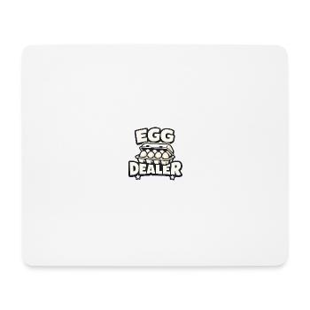 Egg Dealer - Chicken Keeper - Mouse Pad (horizontal) - white - Front