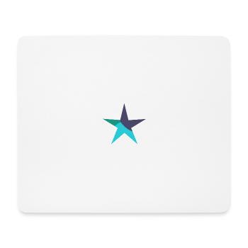 STERN. STERNE. STERN. FEST. JAHRESTAG. WEIHNACHTEN - Mousepad (Querformat) - Weiß - Vorne