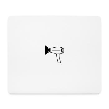 Hair dryer - Mouse Pad (horizontal) - white - Front