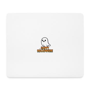 Happy Halloween Geist - Mousepad (Querformat) - Weiß - Vorne