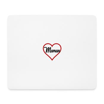 HERZ. MAMA. MUTTERTAG. PARTY. ALLES GUTE ZUM GEBURTSTAG - Mousepad (Querformat) - Weiß - Vorne