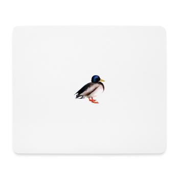 Wildente - Mousepad (Querformat) - Weiß - Vorne