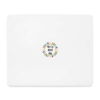 amusement - Tapis de souris (format paysage) - blanc - Devant