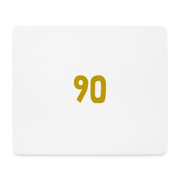 90. 90 JAHRE. 90-JÄHRIGES JUBILÄUM. 90-JÄHRIGES JUBILÄUM. - Mousepad (Querformat) - Weiß - Vorne