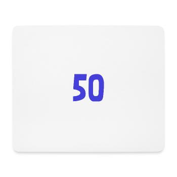 ANNIVERSARY. HAPPY BIRTHDAY. HAPPY BIRTHDAY. - Mouse Pad (horizontal) - white - Front