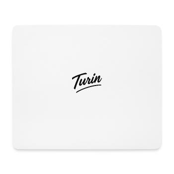 Turin Script Handlettering - Mousepad (Querformat) - Weiß - Vorne
