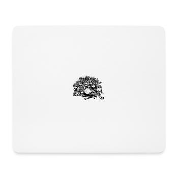 Amas de crânes - Tapis de souris (format paysage) - blanc - Devant