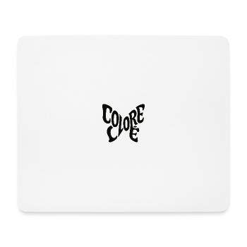 Butterfly silhouette Modern design - Mouse Pad (horizontal) - white - Front