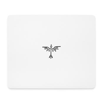 Vogelsymbol - Mousepad (Querformat) - Weiß - Vorne