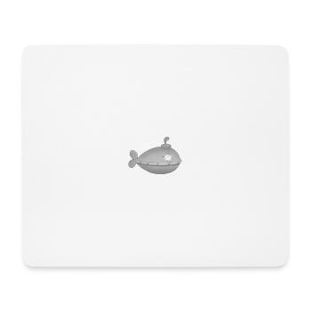 Submarine submarine underwater world - Mouse Pad (horizontal) - white - Front