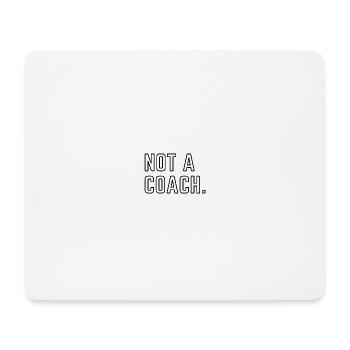 Coach Entraîneur Football Santé Fitness Cadeau - Tapis de souris (format paysage) - blanc - Devant