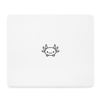 axolotl - Mouse Pad (horizontal) - white - Front