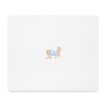 Pony - Mousepad (Querformat) - Weiß - Vorne