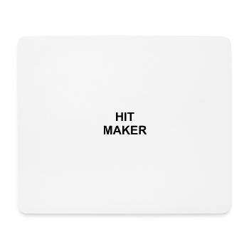 Hit Maker - Mousepad (Querformat) - Weiß - Vorne