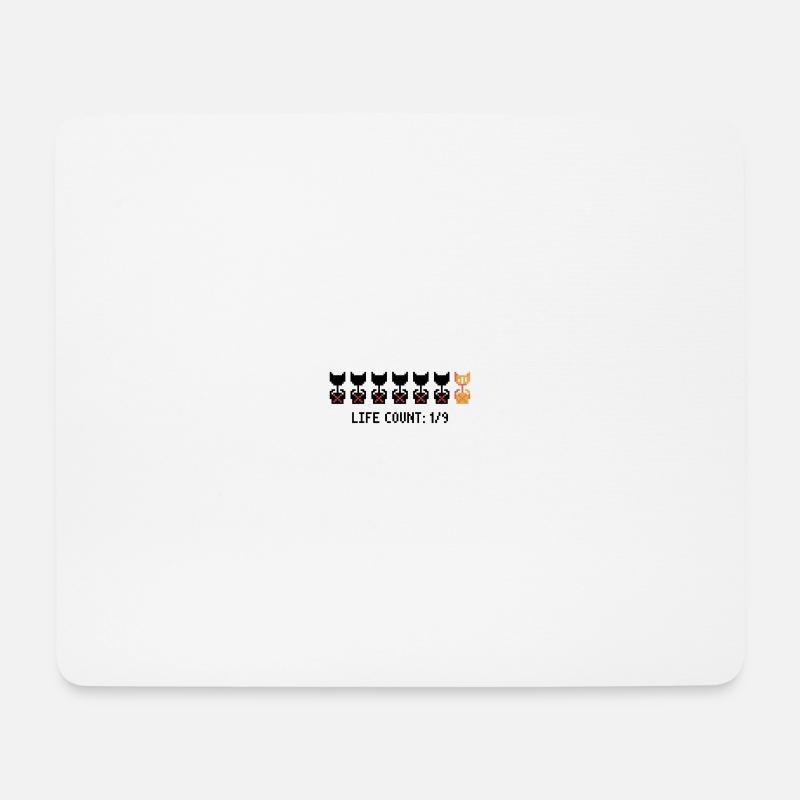 Endgültiges Leben - Mousepad (Querformat) - Weiß