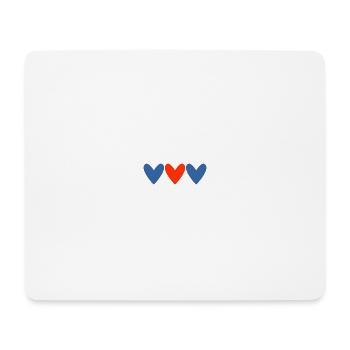 PAAR. ICH HABE GERADE GEHEIRATET. Junggesellinnenabschied. VALENTINSTAG. MARIES - Mousepad (Querformat) - Weiß - Vorne