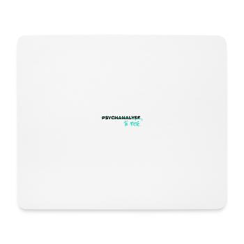 Psychoanalysiere deine Mutter - Mousepad (Querformat) - Weiß - Vorne