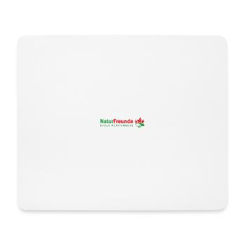 NaturFreunde Baden-Württemberg Logo - Mousepad (Querformat) - Weiß - Vorne
